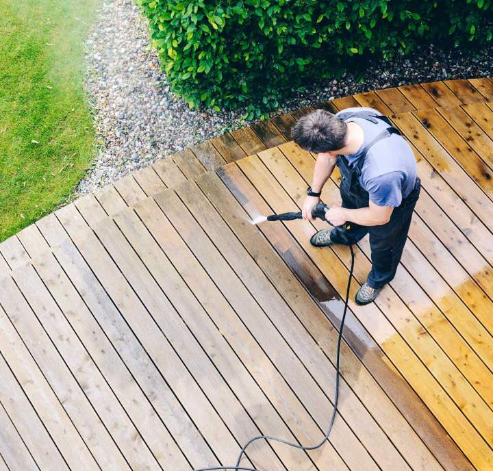 Entretien terrasse bois Albertville